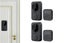 2Pc Smart Wireless Remote Video Doorbell 2-Way Audio With HD Night Vision Angle Carousel 1
