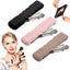 3Pcs Portable Travel Makeup Brush Holder Silicone Makeup Brush Case Bag Carousel 1