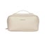 Travel Cosmetic Bag Portable Makeup Organizer Toiletry Bag For Women -Beige Carousel 2