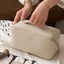 Travel Cosmetic Bag Portable Makeup Organizer Toiletry Bag For Women -Beige Carousel 6