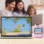 Instant Print Camera for Kids with 3 Rolls Print Paper and 32GB Memory Card-Purp Carousel 5