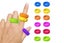 12 PCS Fidget Ring Sensory Toys for Textured Soft Stress Reducer Ring Finger Spi Carousel 5