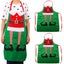 2PCS Christmas Aprons Adjustable Cooking Aprons for Kitchen Party Gardening Baki Carousel 1