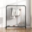 Standard Clothes Rack for Hanging Clothes Coat Rack with Wheels Shelves Storage Carousel 1
