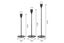 3Pcs Taper Candle Holder Table Decorative Candlestick Holder for Wedding Dinning Carousel 2