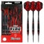 Harrows Fire Alloy Darts Black/Red Carousel 1