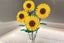 2Pcs Flower Building Block Kit Artificial Flowers Building Sets-Sunflower Carousel 7