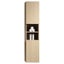 Bathroom Wall Side Cabinet 1600mm - Natural Oak Carousel 1