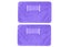 2Pcs USB Heating Pad Portable 5V Heated Travel Blanket Pads For Car Airplane-Pur Carousel 1