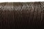 5 mtrs.FLAT BROWN WAXED POLYESTER CORD 0.4 x 1.3 mm Carousel 1