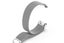 Stainless Steel Metal Band Compatible with Fitbit Charge 5 Magnetic Adjustable B Carousel 4
