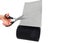 2Pcs DIY Garden Gutter Guard Mesh Anti-Rust Leaf Debris Interceptor Drain Net Carousel 5