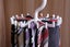 2Pcs 360-Degree Rotatable Hook Hanger Organizers Hanging Neck Tie Racks Carousel 5