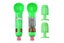 2Pcs 4 in1 Pet Feeder 300ml Dog Cat Water Bottle Travel Pooper Scooper For Outdo Carousel 1