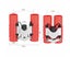 8x21 High Resolution Children's Mini Optical Binoculars - Pink Carousel 3