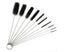 10 Pieces Drinking Straw Cleaning Brush Straw Cleaner Straw Brush Pipe, Black Carousel 1
