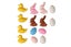 2Pcs Silicone Duck Egg Rabbit Chocolate Molds Trays Cake DIY Easter Baking Tools Carousel 2