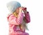 8 x 21 High Resolution Children's Mini Optical Binoculars - Green Carousel 3