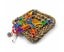 Parrot Straw Net Swing Climbing Chew Toy -6 Link Chains Carousel 2