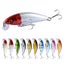 10pcs Floating Artificial Fishing Lure Bait Set with Box Carousel 3