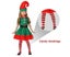 Christmas Elf Costume girl's Green Halloween Costume Santa Helper Jumpsuit Set Carousel 6