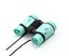 Kids Binoculars 4x30 High-Resolution Optics Binoculars Kids Toy - Light Blue Carousel 3