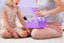 Mini Karaoke Machine Portable Bluetooth-Speaker with A Microphone-Purple Carousel 5