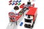 Car Carrier Transport with Race Track Mini Car Toys Set Big Truck Toys for -Red Carousel 4