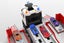 Car Carrier Transport with Race Track Mini Car Toys Set Big Truck Toys for -Red Carousel 5