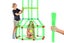 175Pcs Tent Fort Building Kit Glow In The Dark Tent STEM Construction Toy Carousel 8