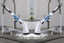 Electric Spin Scrubber with Replaceable Brush Heads Shower Cleaner Brush Carousel 6