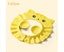 2Pcs Adjustable Kids Baby Shower Cap Children Wash Hair Shield Visor Yellow Carousel 3