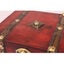 Small Size Vintage Wood Lock Jewelry Storage Box Decorative Treasure Box Carousel 6