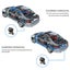 Dash Cam Front and Rear Hardwire Kit GPS WiFi 4K interconnection Mobile phone Carousel 8