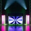 Foldable DJ-Booth System Pro with TV Bracket Carousel 12