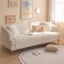 Plush Leaves Pattern Sofa Cover Sectional Couch Cover Nonslip Sofa Slipcover -Wh Carousel 2