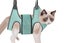 Small Pet Grooming Sling Hammock Dog Cat Restraint Bag For Bathing Trimming Nail Carousel 3