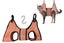 Small Pet Grooming Sling Hammock Dog Cat Restraint Bag For Bathing Trimming Nail Carousel 1
