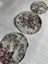 A set of 3 of gorgeous vintage Sanderson Linen Dresser cloths Carousel 1