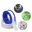 12PCS Water Tape 12mmx10M white thread PTFE plumbing tape plumbers sealing water Carousel 5