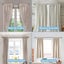 Marlow Silver Double Curtain Rod Steel Pole Pommel Set Extendable Adjustable Carousel 8