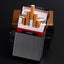3PCS Metal Cigarette Case Aluminum Tobacco Holder Storage Container Pocket Box Carousel 8