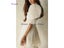 Short Cocktail Dresses White Beading 3D Flower Mini Prom Dress Carousel 6
