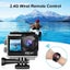 Action 4K Camera - Dual Screens - Remote - Wifi App - Zoom Lens Carousel 4