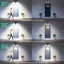 Solar Sensor Wall Light - Dual Tungsten Lamp - Warm White - Waterproof Carousel 6
