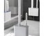 2 in1 Bathroom Toilet Brush Holder Cleaning Brush Set Carousel 2