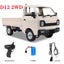 WPL D14 WPL D12 Brushed 260 Motor RC Car Simulation Drift Climbing Truck LED Carousel 1