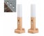 2Pcs Motion Sensor Night Light Battery Operated Wall Light with Magnetic Base Carousel 1