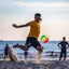 Outdoor Beach Volleyball Net With Pole Carousel 5