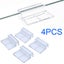 4pcs Plastic Aquarium Lid Holder Fish Tank Lid Cover Bracket Clip Clamp Support~ Carousel 1